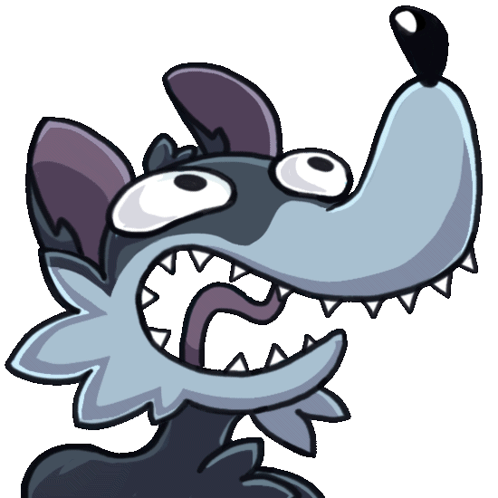 PookieTheWolf - Animated Emote (2025) (Art: by Hunnebe4r)